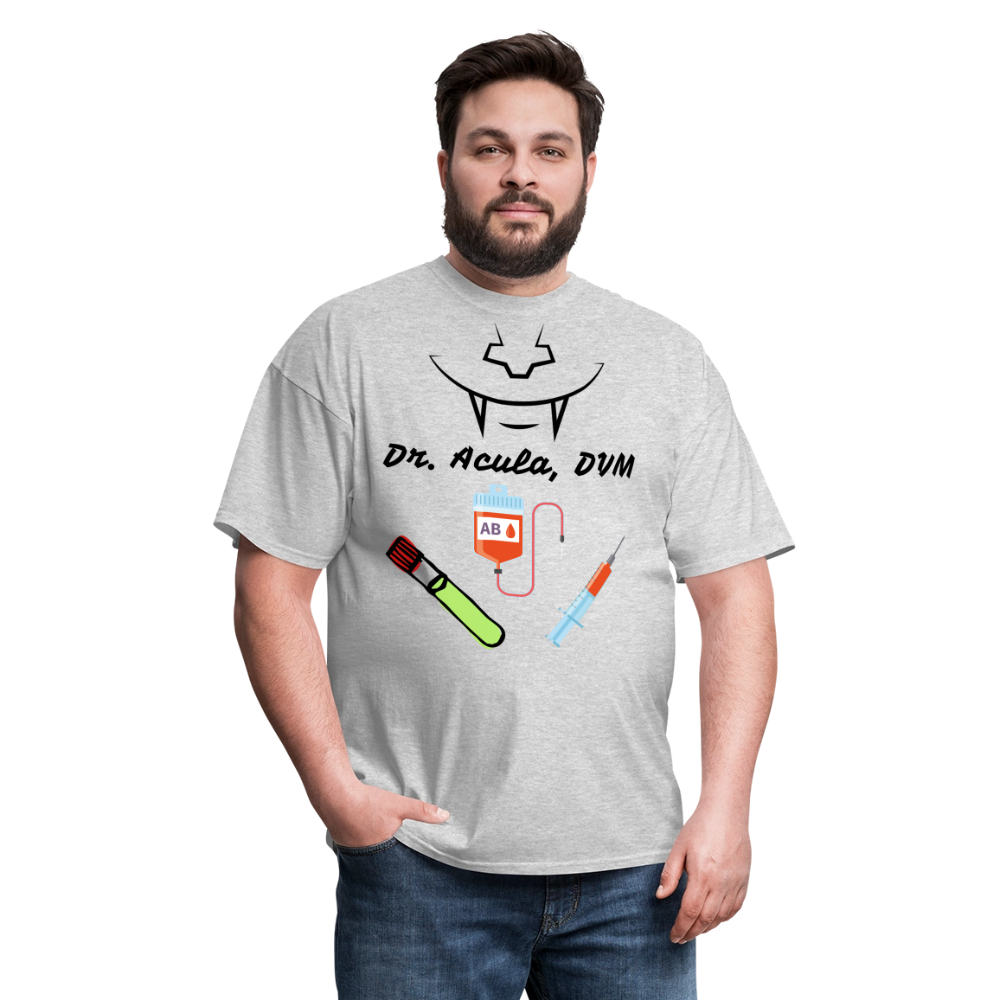 Dr. Acula Unisex Classic T-Shirt - heather gray
