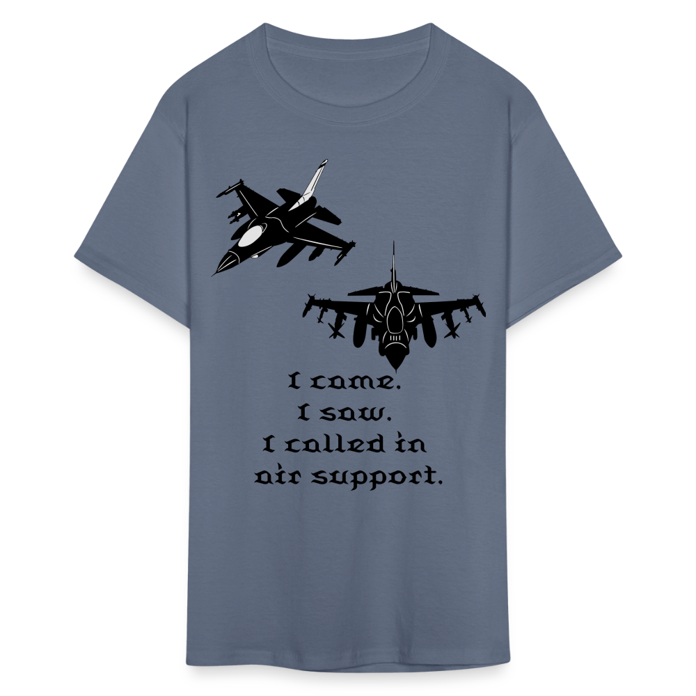 I Came I Saw Unisex Classic T-Shirt - denim
