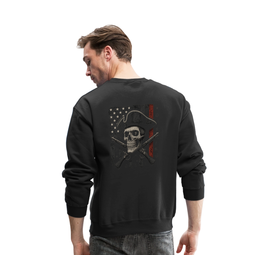 1776 Crewneck Sweatshirt - black