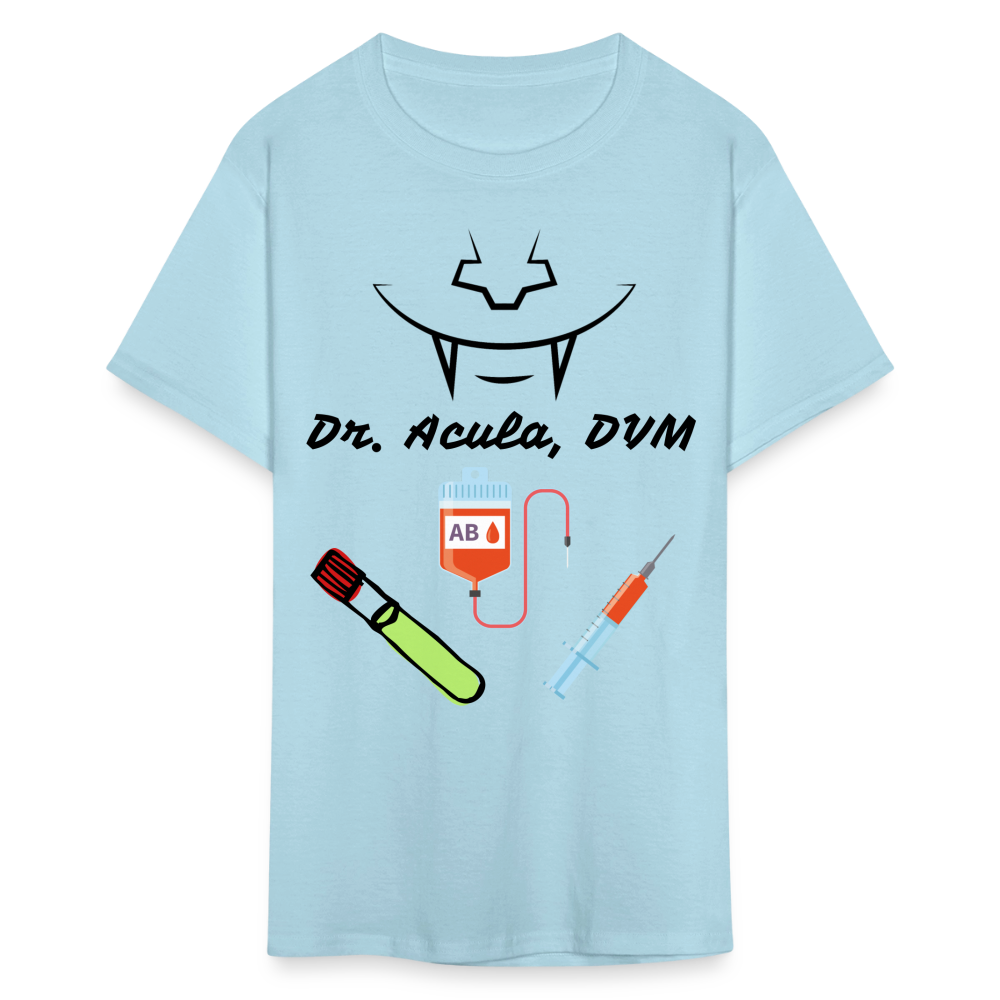 Dr. Acula Unisex Classic T-Shirt - powder blue