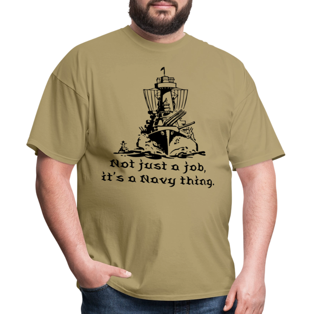 It's A Navy Thing Unisex Classic T-Shirt - khaki