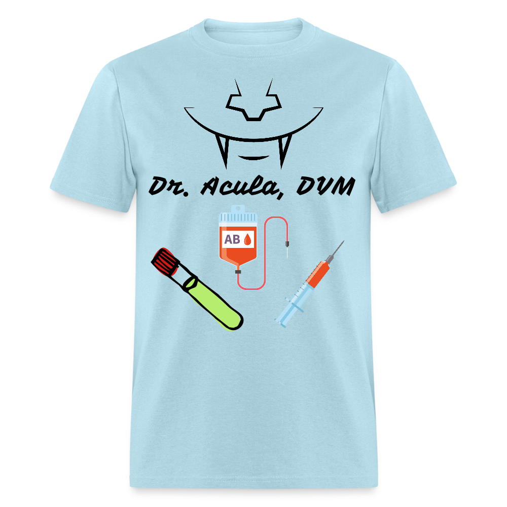 Dr. Acula Unisex Classic T-Shirt - powder blue