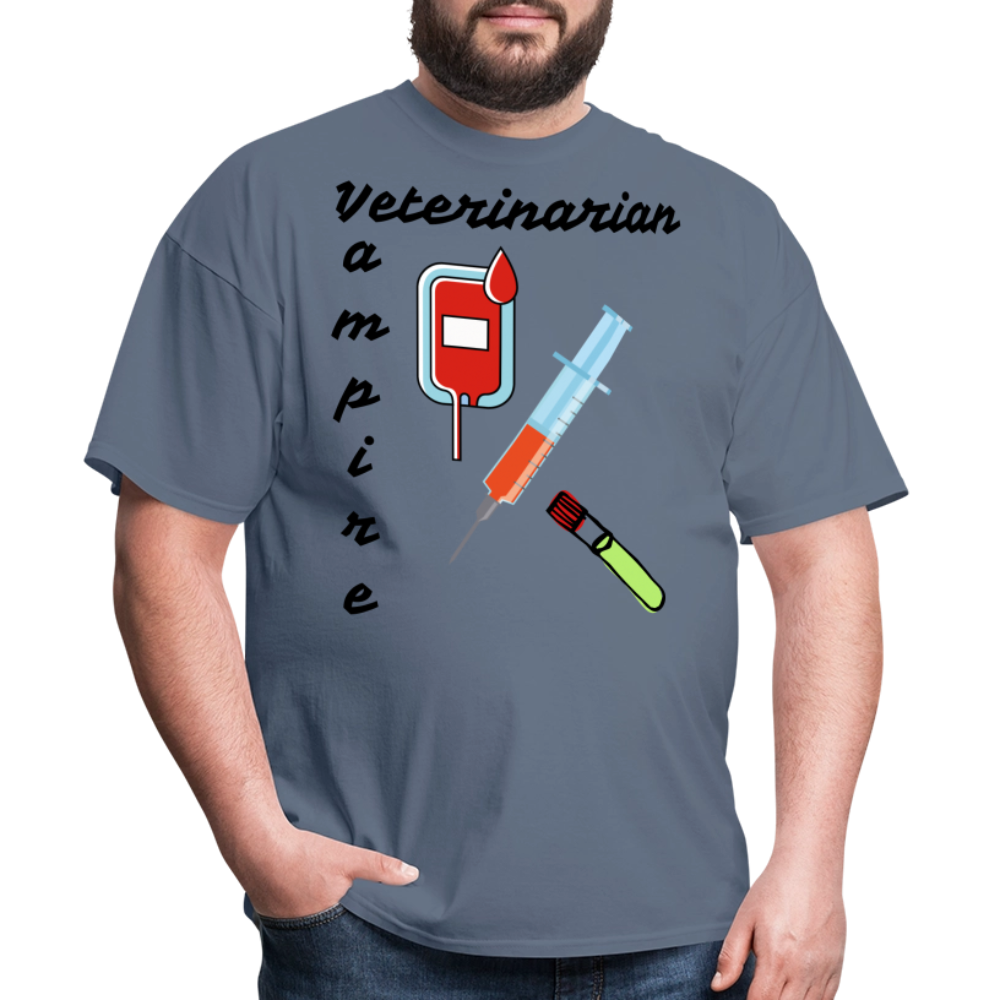 Veterinarian Vampire Unisex Classic T-Shirt - denim