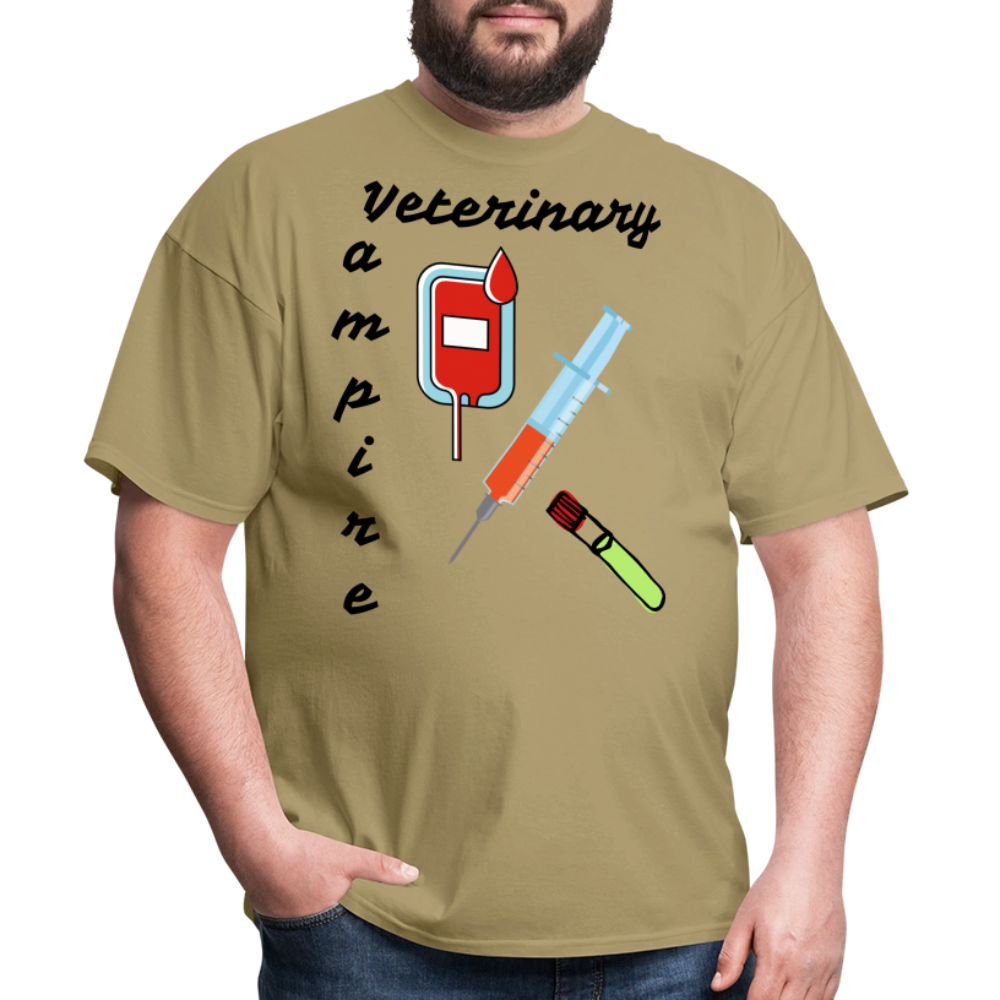 Veterinary Vampire Unisex Classic T-Shirt - khaki