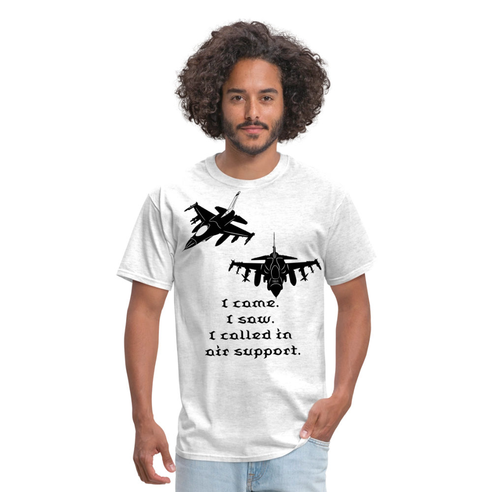 I Came I Saw Unisex Classic T-Shirt - light heather gray