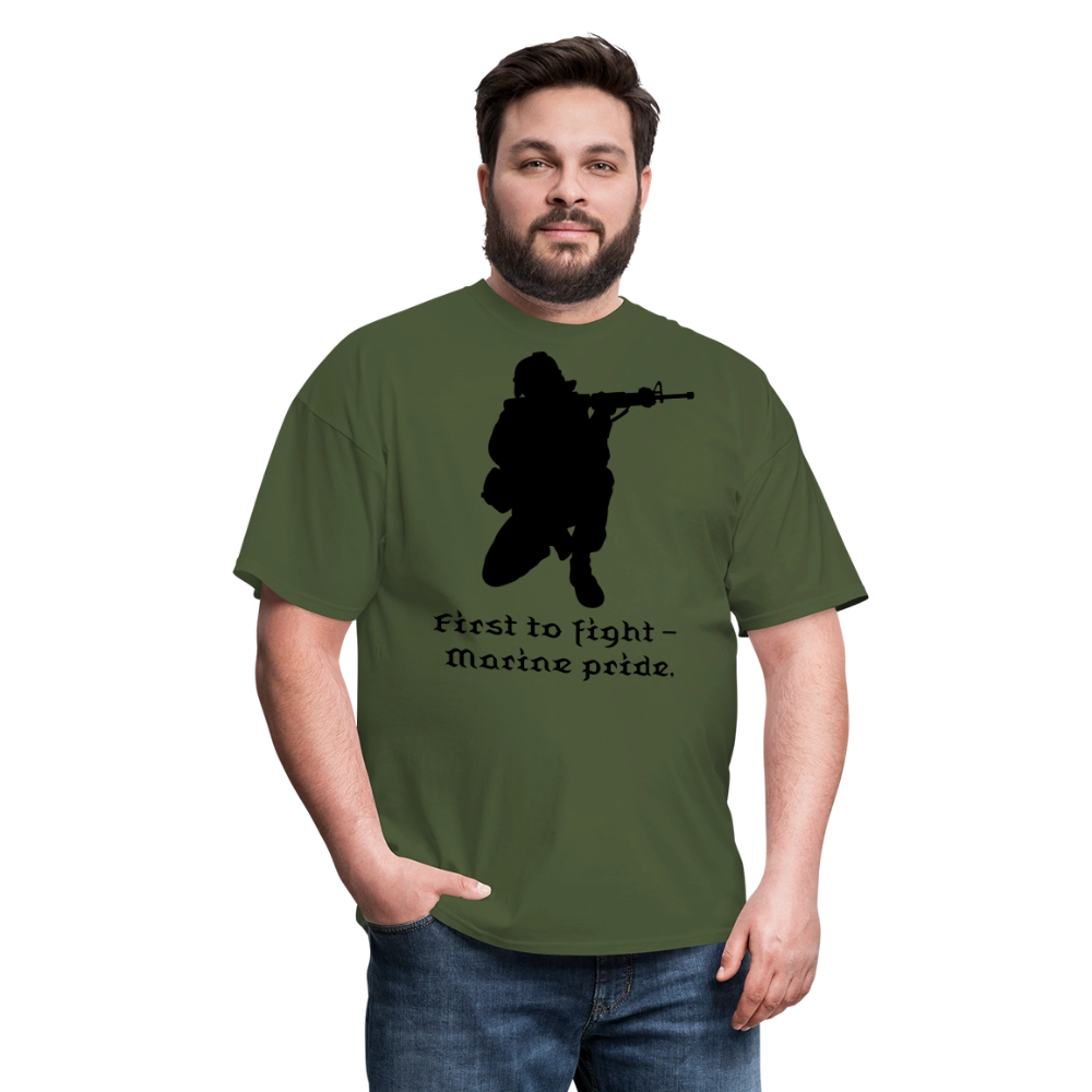 First To Fight Unisex Classic T-Shirt - military green