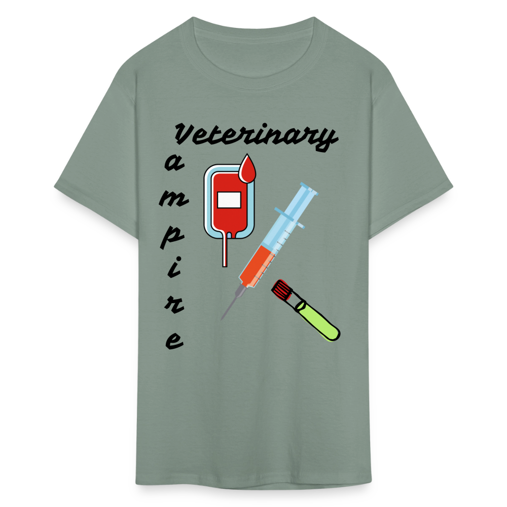 Veterinary Vampire Unisex Classic T-Shirt - sage