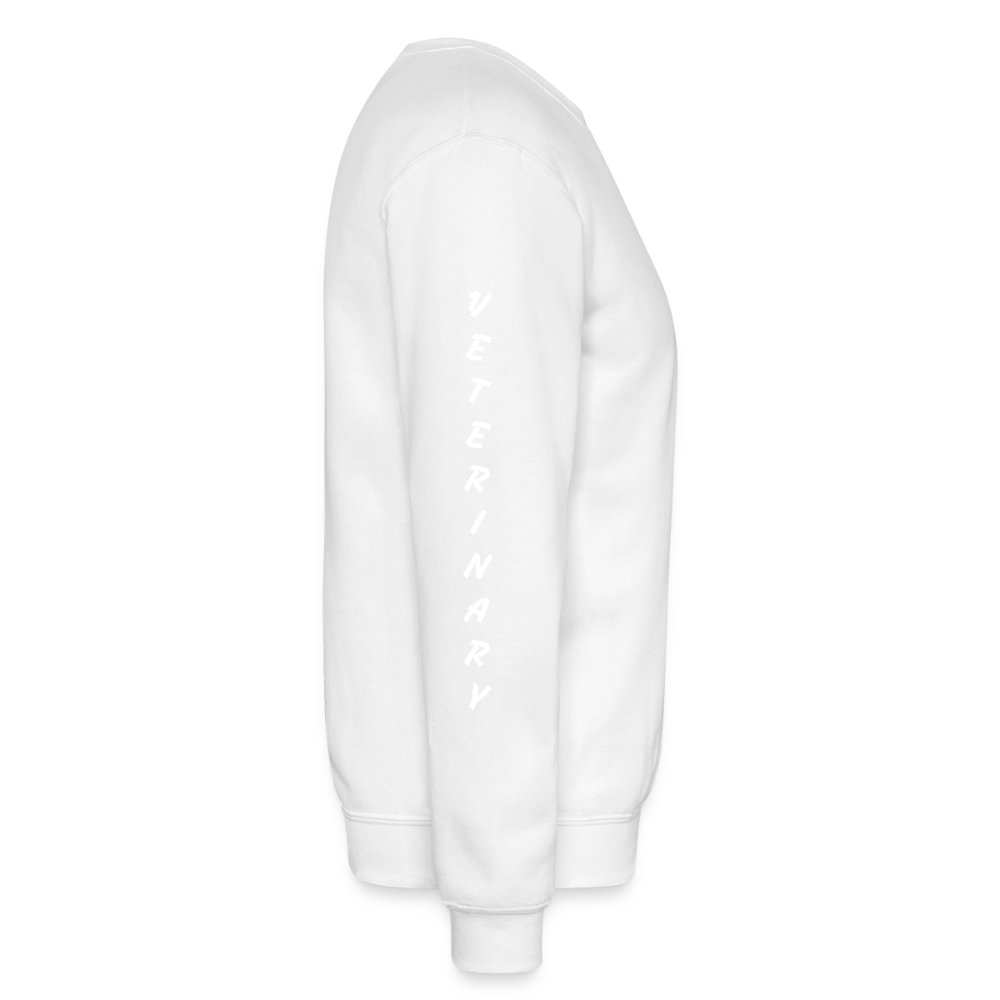 Vet Vampire Crewneck Sweatshirt - white