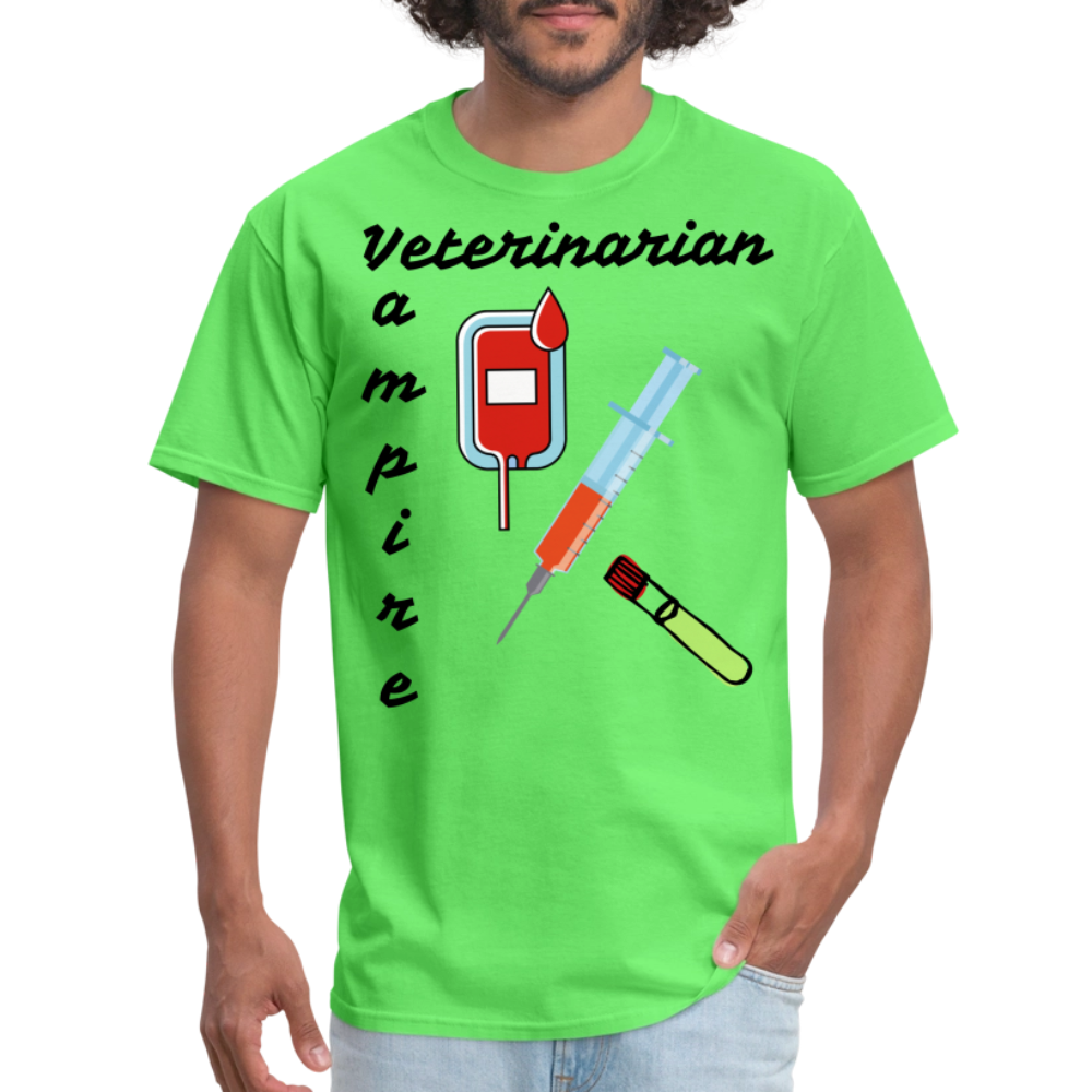 Veterinarian Vampire Unisex Classic T-Shirt - kiwi