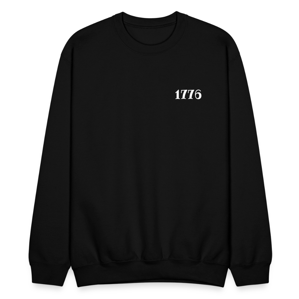 1776 Crewneck Sweatshirt - black