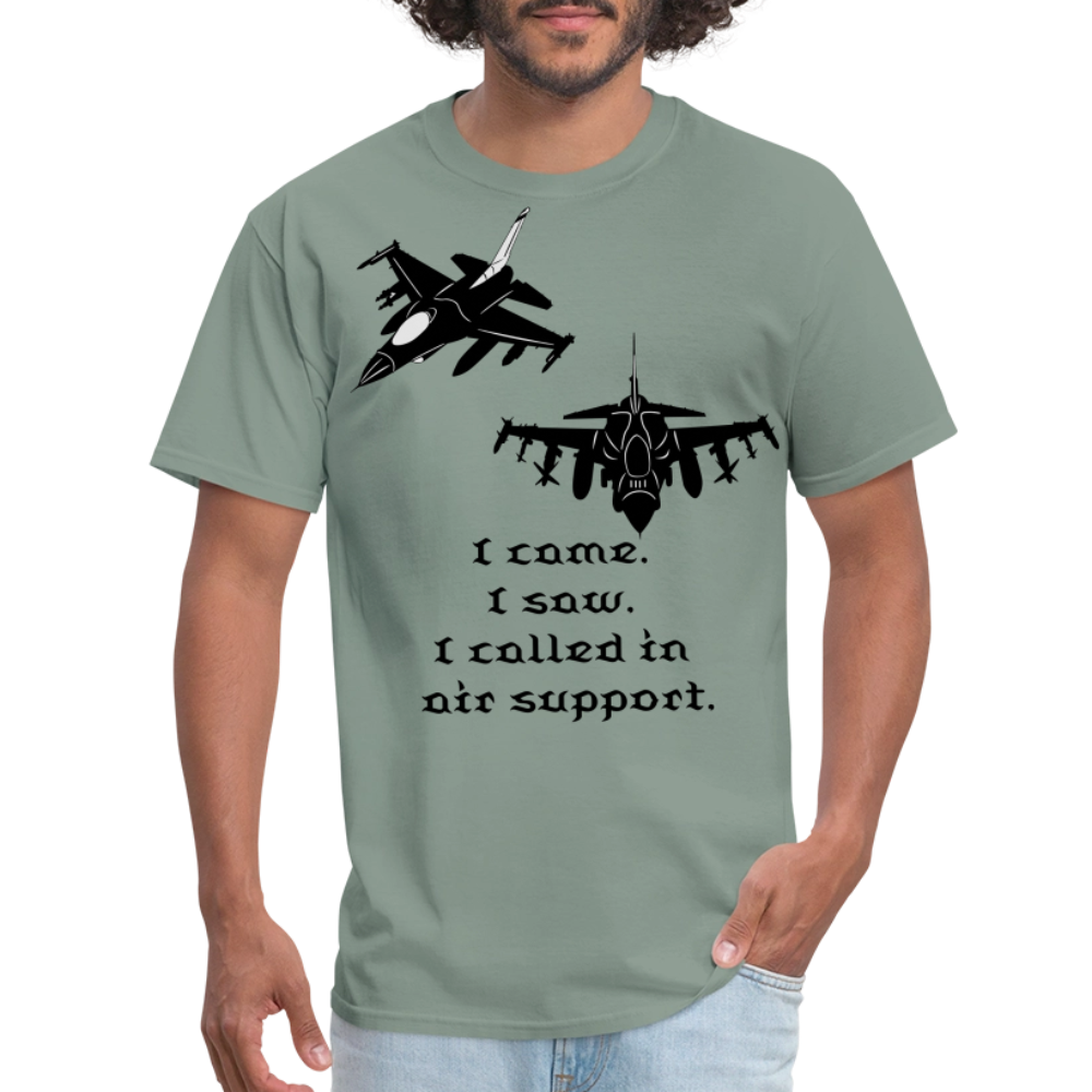 I Came I Saw Unisex Classic T-Shirt - sage