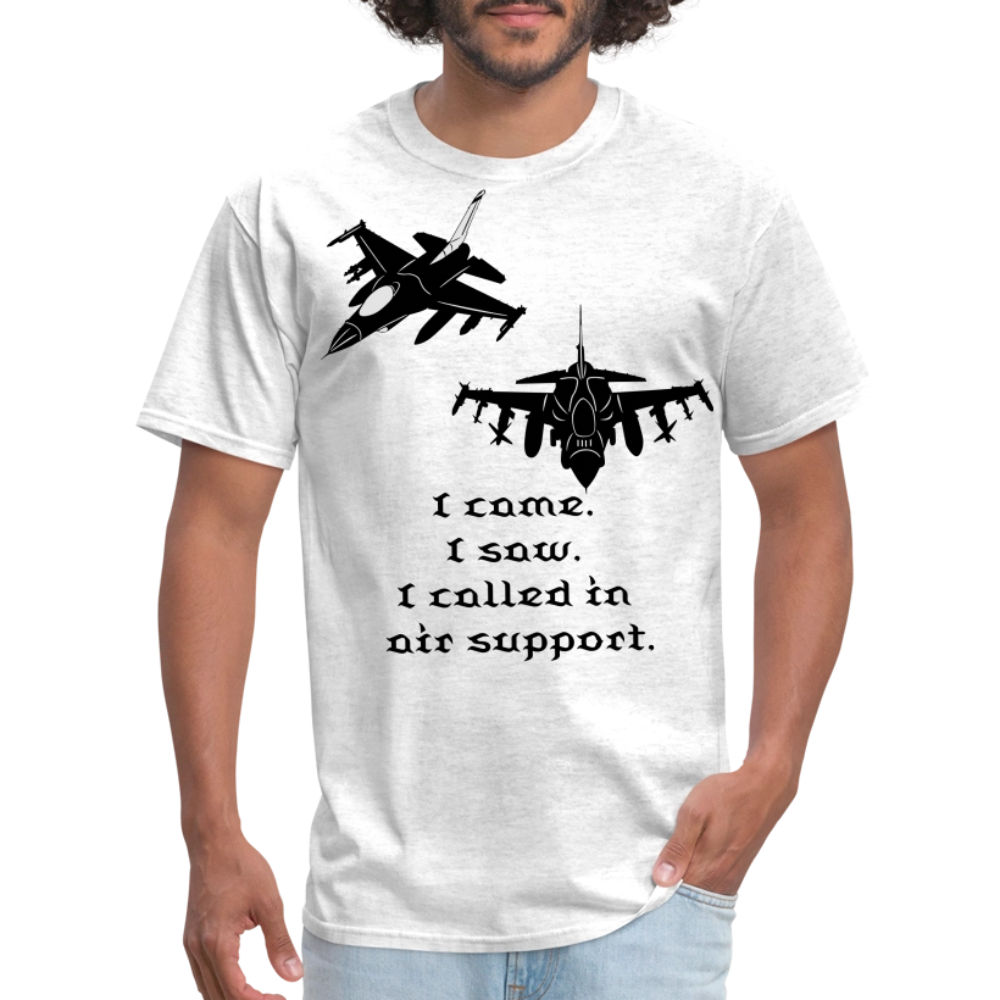 I Came I Saw Unisex Classic T-Shirt - light heather gray