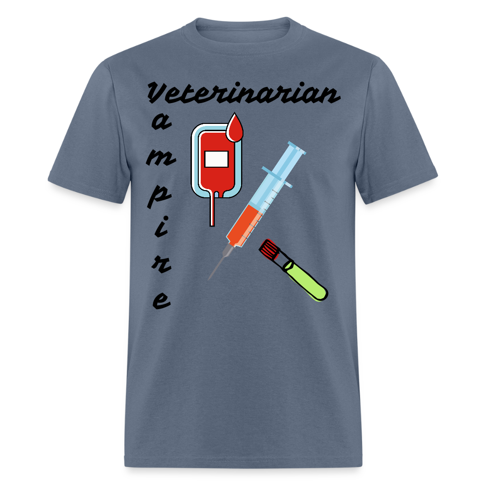 Veterinarian Vampire Unisex Classic T-Shirt - denim
