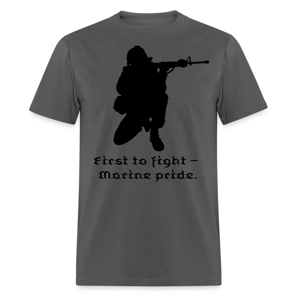 First To Fight Unisex Classic T-Shirt - charcoal