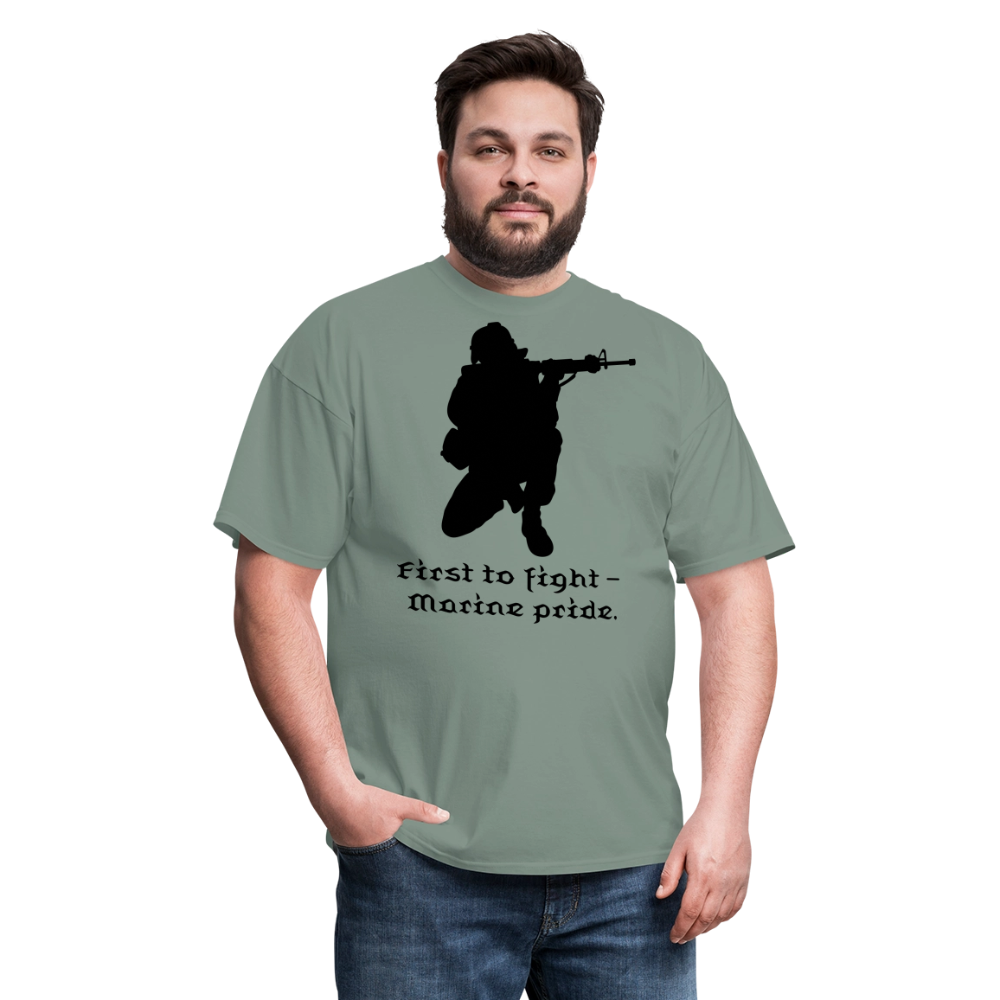 First To Fight Unisex Classic T-Shirt - sage
