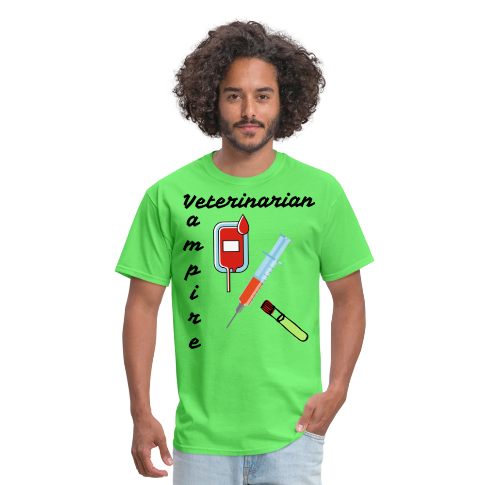 Veterinarian Vampire Unisex Classic T-Shirt - kiwi
