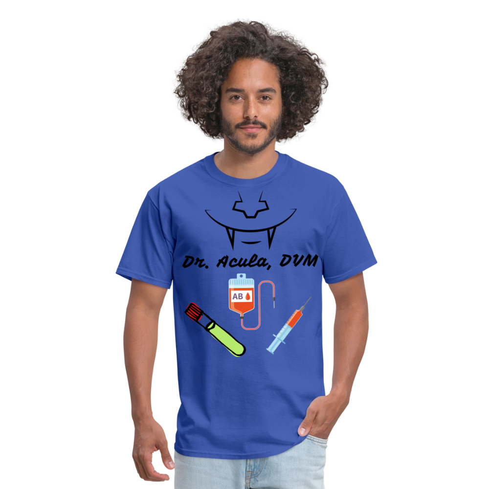 Dr. Acula Unisex Classic T-Shirt - royal blue
