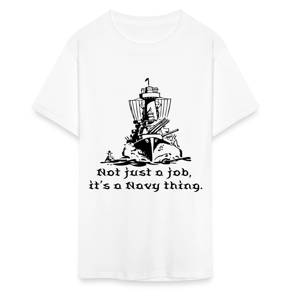 It's A Navy Thing Unisex Classic T-Shirt - white