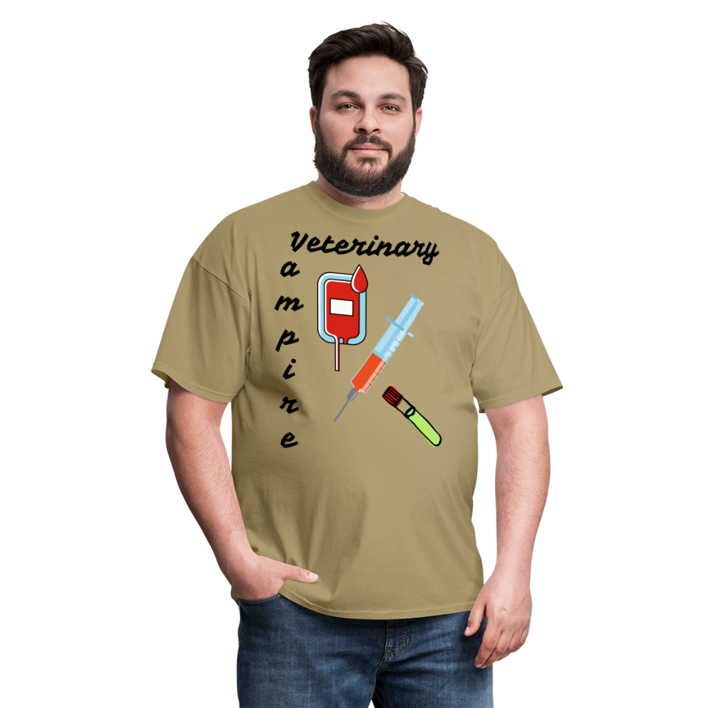 Veterinary Vampire Unisex Classic T-Shirt - khaki