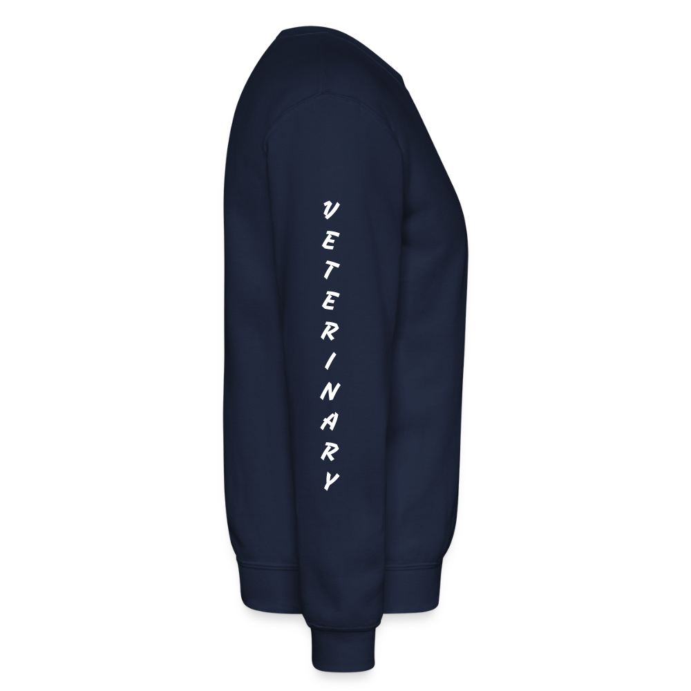 Vet Vampire Crewneck Sweatshirt - navy
