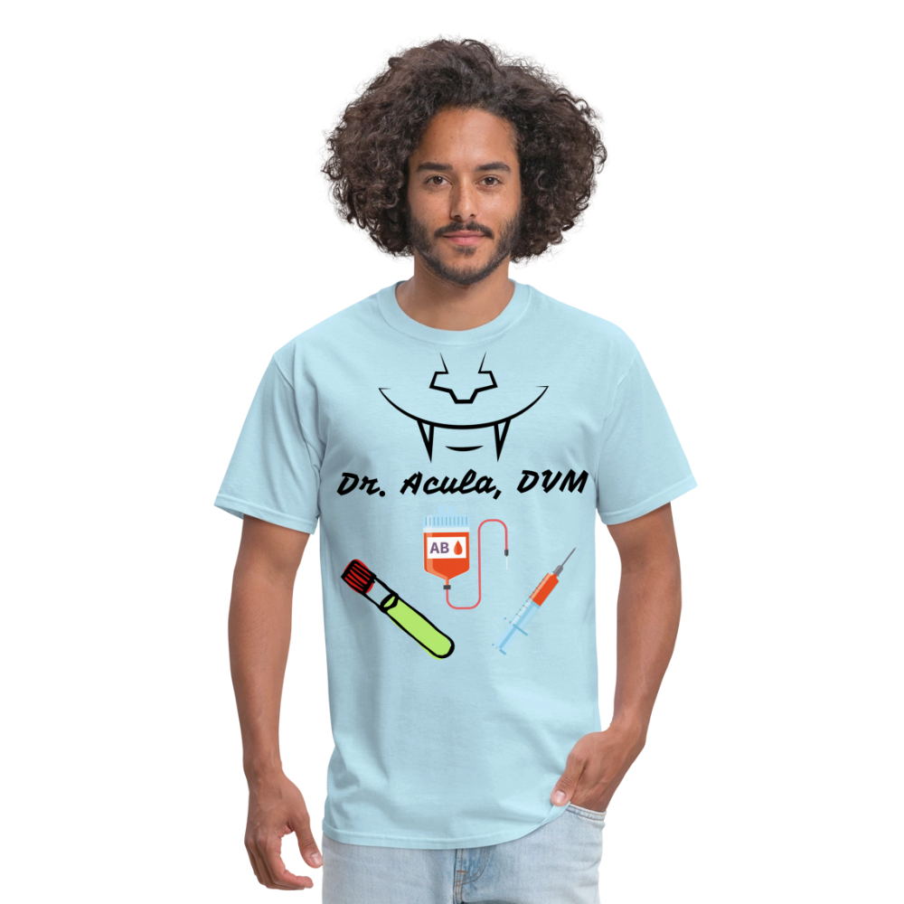 Dr. Acula Unisex Classic T-Shirt - powder blue