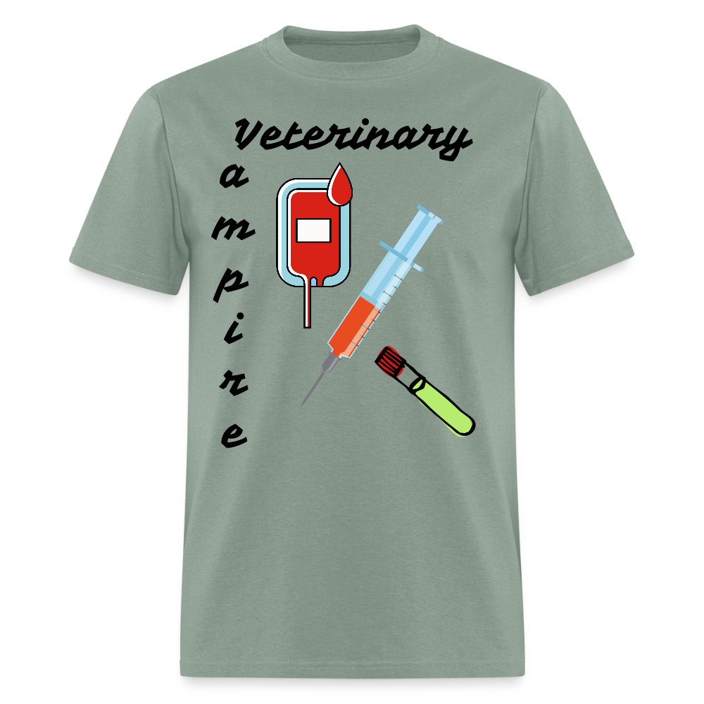 Veterinary Vampire Unisex Classic T-Shirt - sage