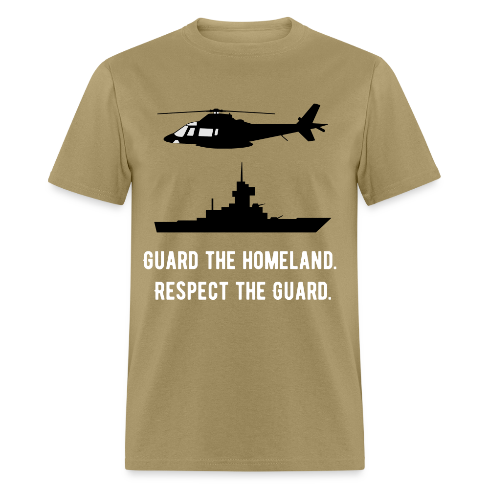 Respect The Guard Unisex Classic T-Shirt - khaki