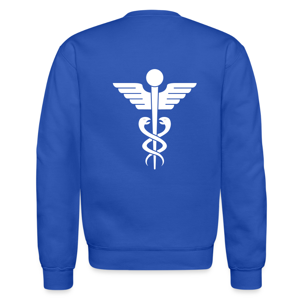 Vet Vampire Crewneck Sweatshirt - royal blue