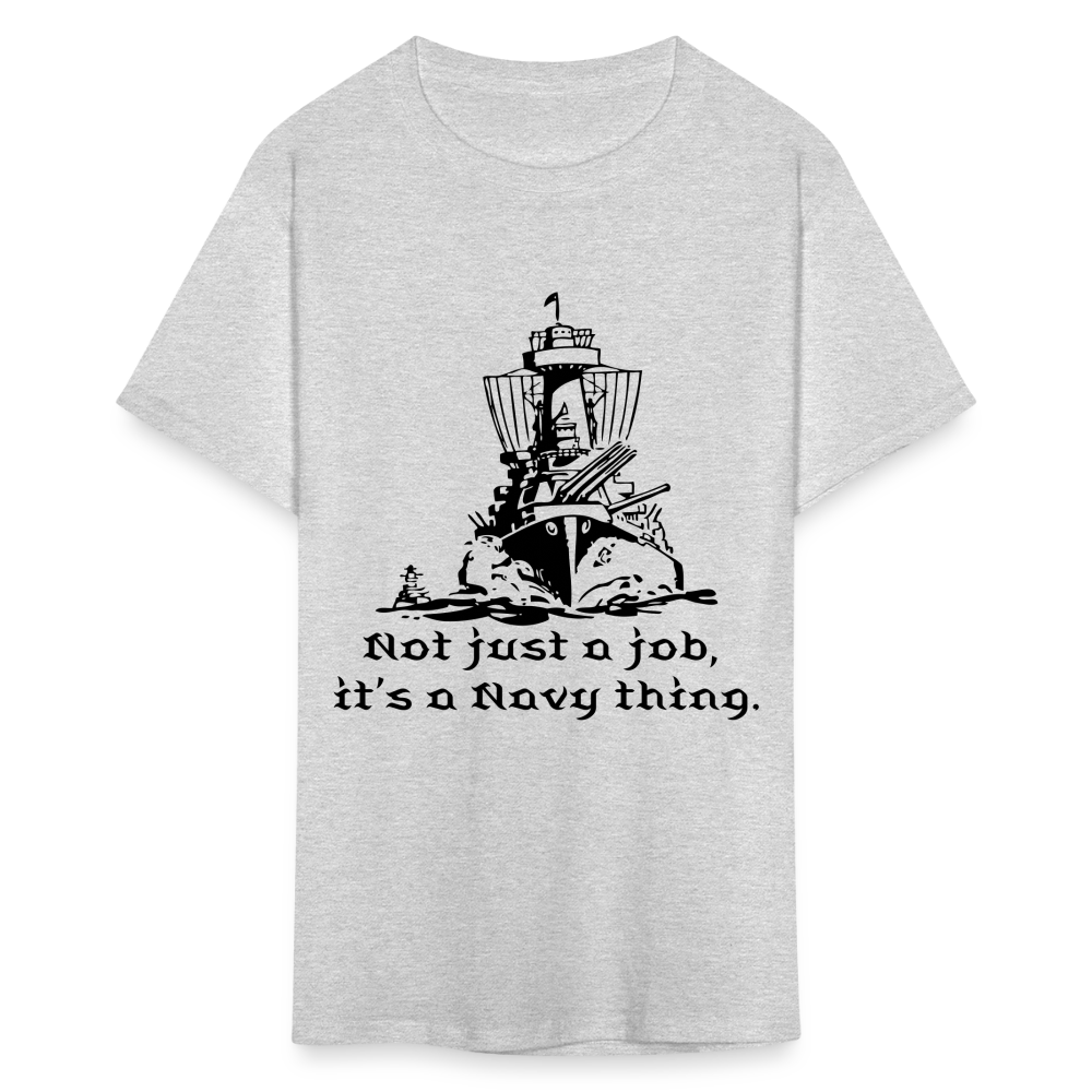 It's A Navy Thing Unisex Classic T-Shirt - heather gray