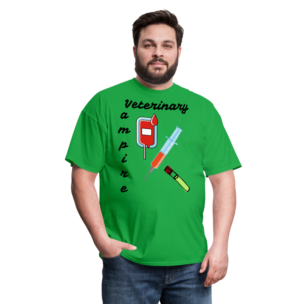 Veterinary Vampire Unisex Classic T-Shirt - bright green