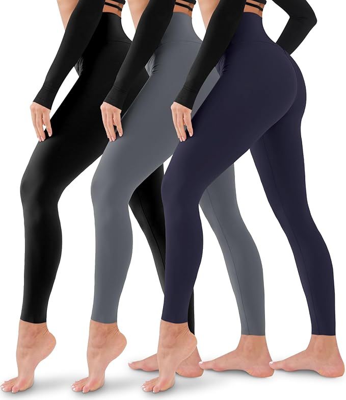 3-piece Yoga Pants Without Pockets