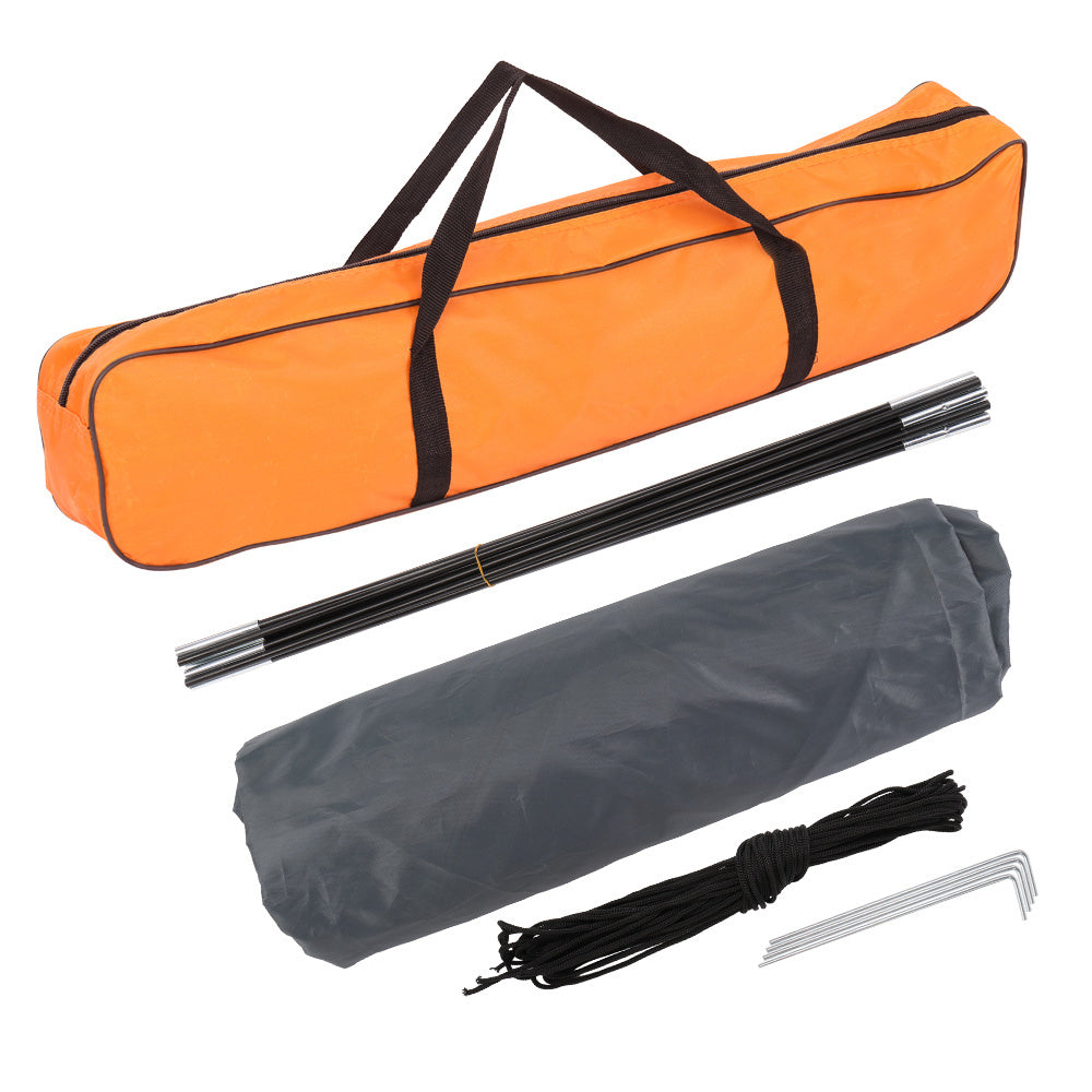 Double Layered Orange Green Tent