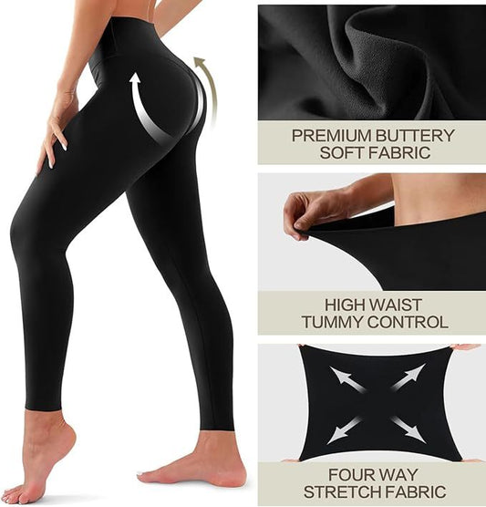 3-piece Yoga Pants  Without Pockets