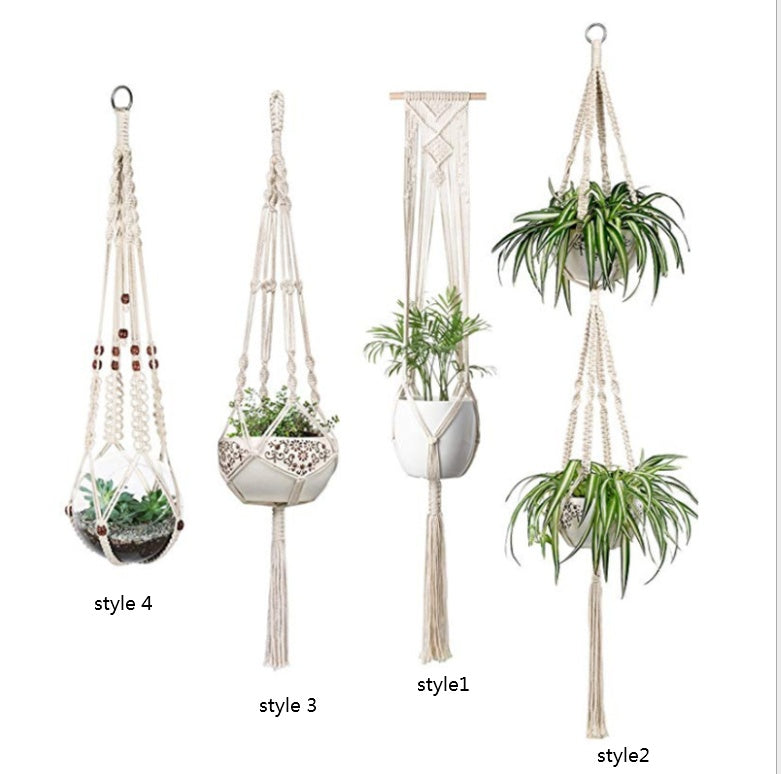 Macrame Hanging Basket