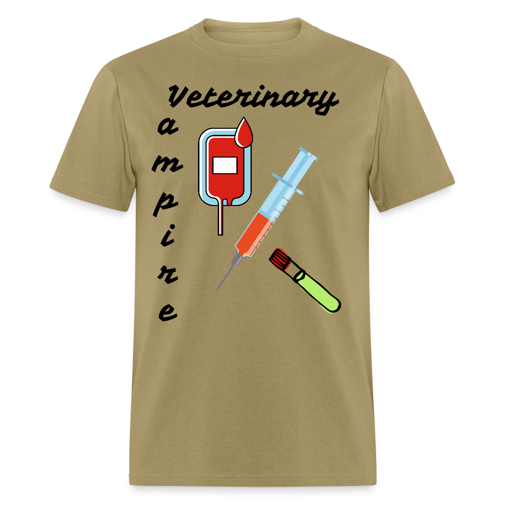 Veterinary Vampire Unisex Classic T-Shirt - khaki