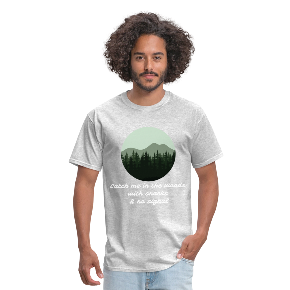Hiking Unisex Classic T-Shirt - heather gray