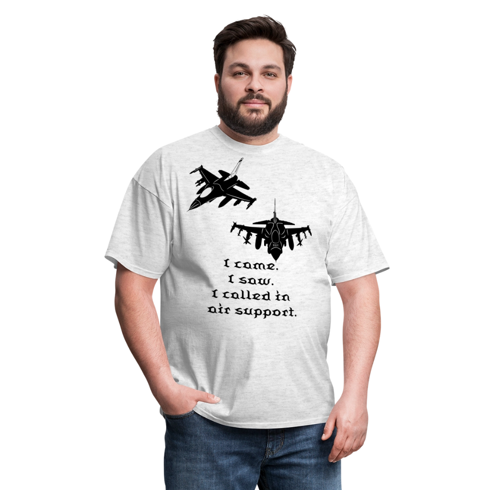 I Came I Saw Unisex Classic T-Shirt - light heather gray