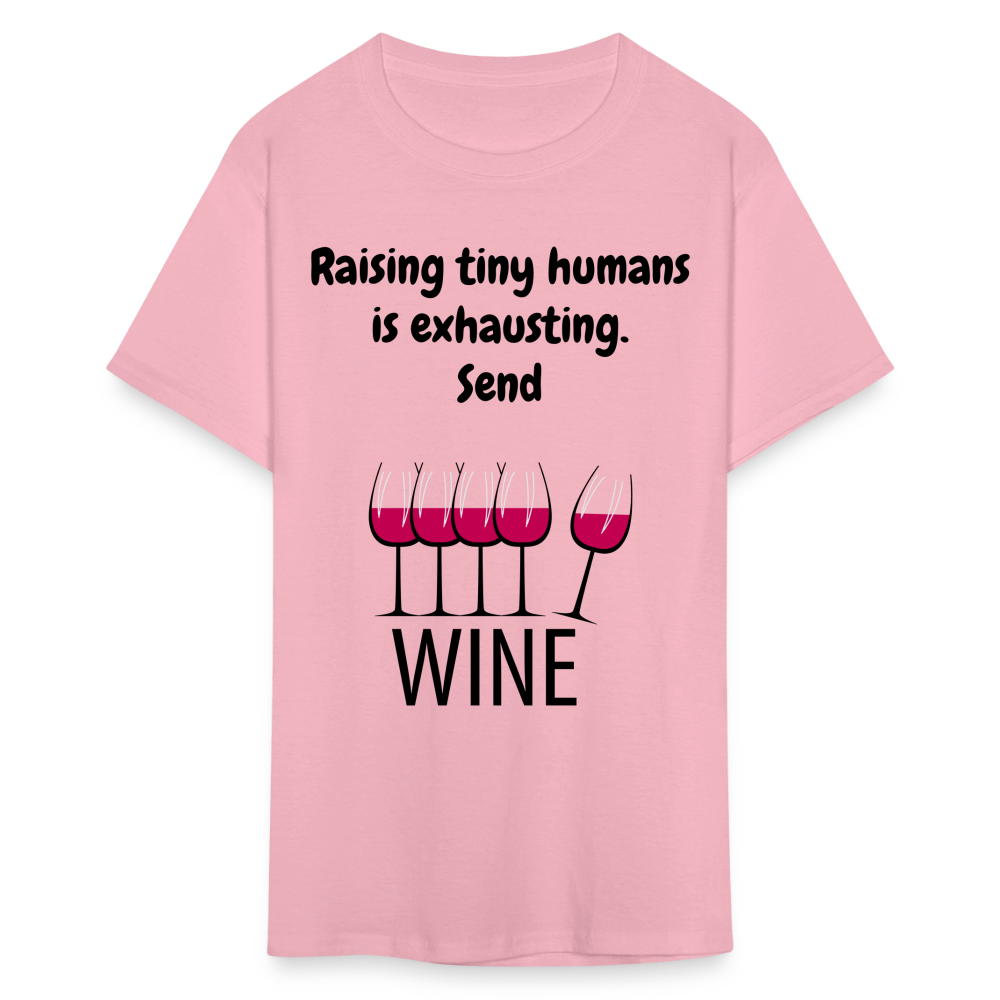 Send Wine Unisex Classic T-Shirt - pink