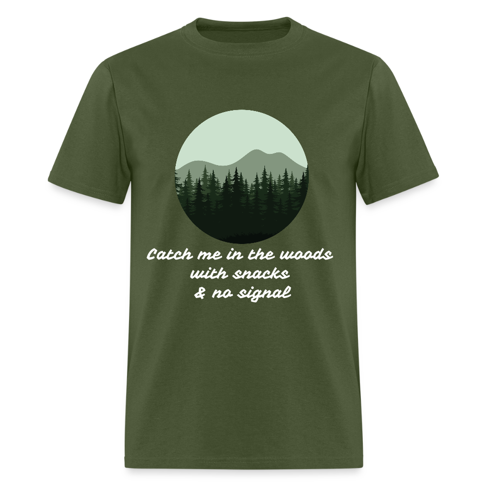 Hiking Unisex Classic T-Shirt - military green
