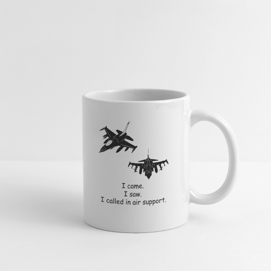 I Came. I Saw. Coffee/Tea Mug - white