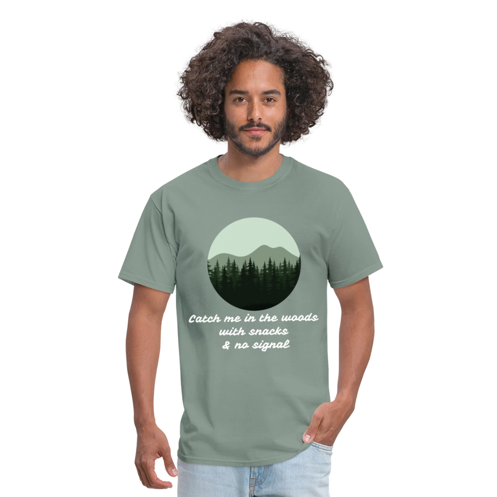 Hiking Unisex Classic T-Shirt - sage