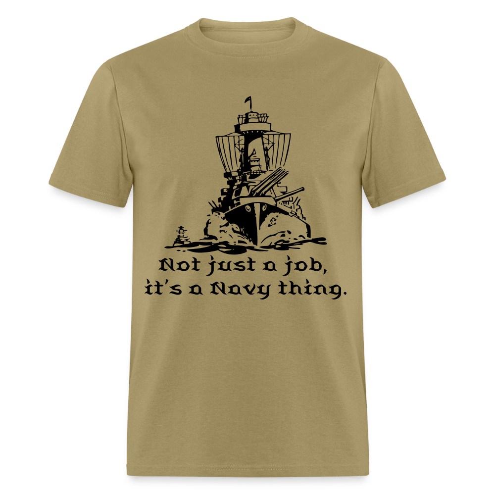 It's A Navy Thing Unisex Classic T-Shirt - khaki