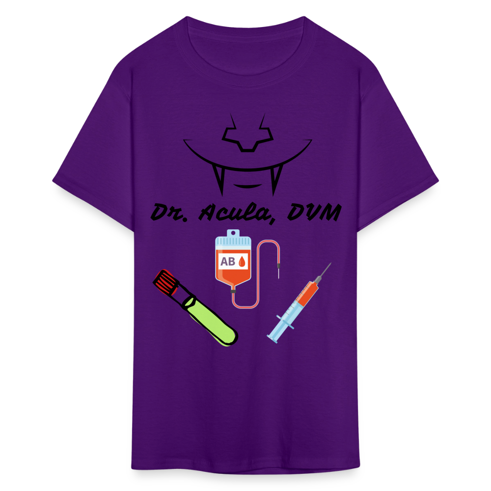 Dr. Acula Unisex Classic T-Shirt - purple