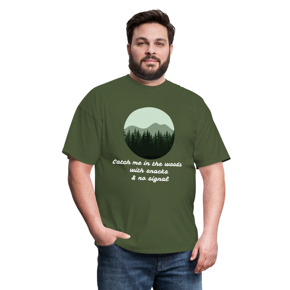 Hiking Unisex Classic T-Shirt - military green