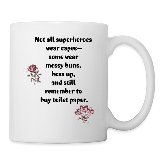 Boss Up Coffee/Tea Mug - white