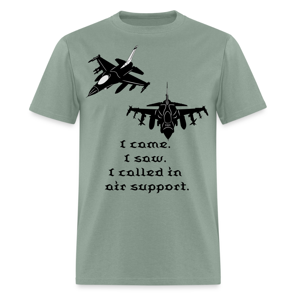 I Came I Saw Unisex Classic T-Shirt - sage