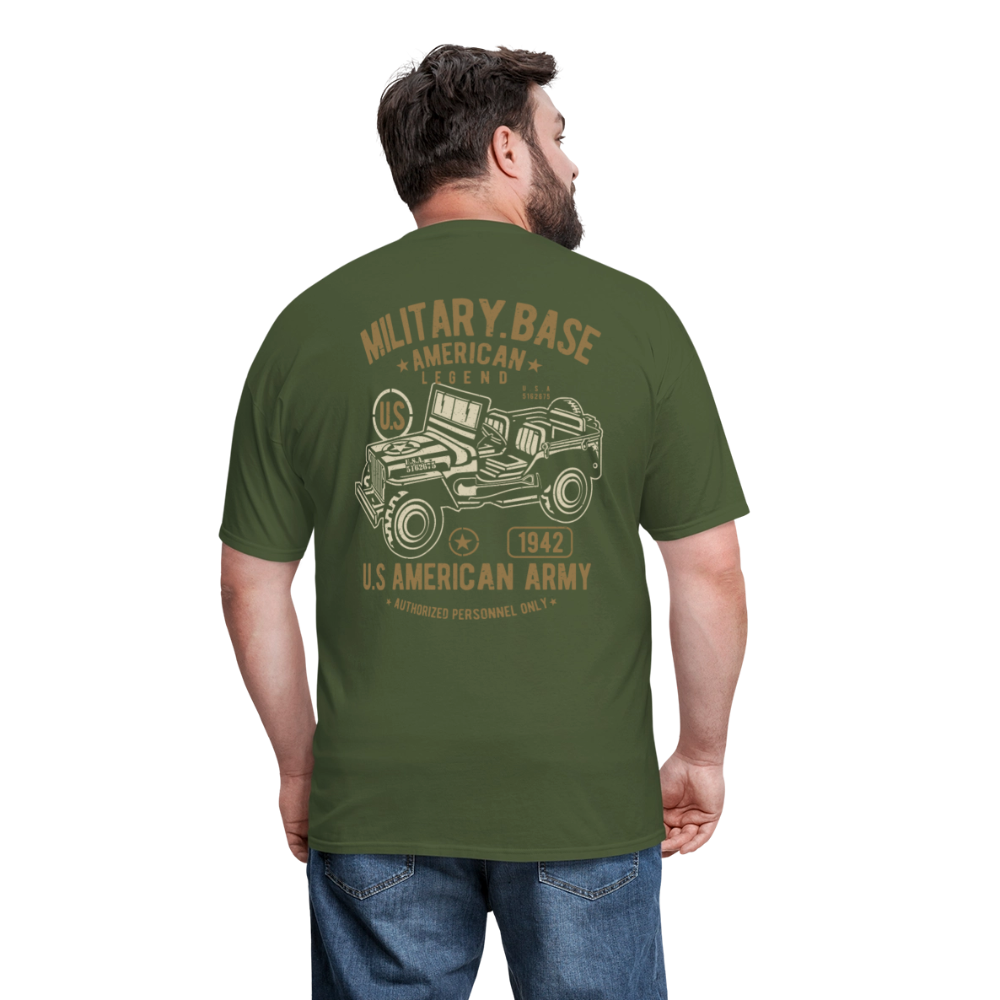 This We'll Defend Army Back Design Unisex Classic T-Shirt - military green