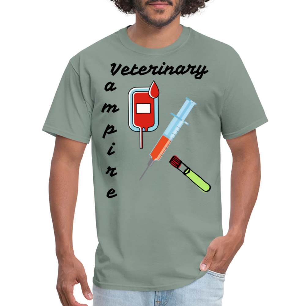 Veterinary Vampire Unisex Classic T-Shirt - sage