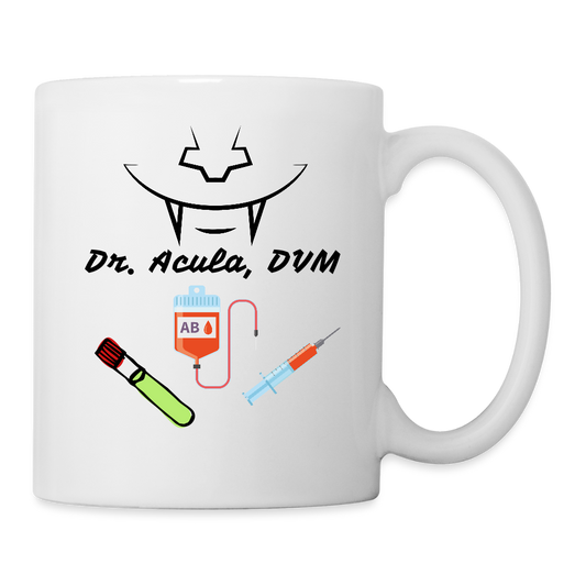 Dr. Acula Coffee/Tea Mug - white