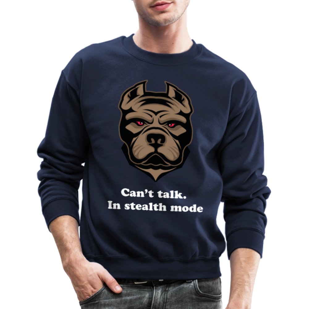 Can't Talk Unisex Crewneck Sweatshirt - navy